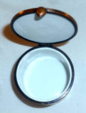 Limoges France Drum Shaped Box Commemorating 200th Bastille Day Exclusif Chamart