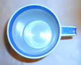 1969 Royal Copenhagen Large Annual Mug Sterling Silver Medallion Georg Jensen