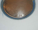 1969 Royal Copenhagen Large Annual Mug Sterling Silver Medallion Georg Jensen