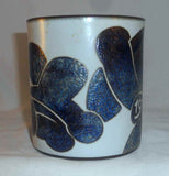 1971 Royal Copenhagen Large Annual Mug Sterling Silver Medallion Anton Michelsen