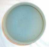 Early Green Wedgwood Jasperware Footed Console Bowl Women, Children, and Trees