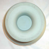 Early Green Wedgwood Jasperware Footed Console Bowl Women, Children, and Trees