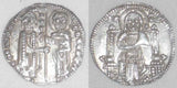 Beautiful 1289-1311 Silver Coin Venice Italy Pietro Gradenigo Grosso Toned AU