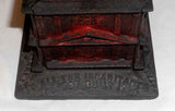 1876 Enterprise Painted Cast Iron Penny Bank Independence Hall Tower Phila PA