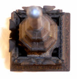 1876 Enterprise Painted Cast Iron Penny Bank Independence Hall Tower Phila PA