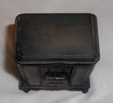 Antique Cast Iron Bronzed Arcade "Majestic" Radio Still Penny Bank