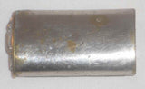 Antique Chromed Brass? Match Safe Raised Design Hound Chasing Fox W/ Bird on Lid