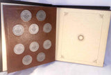 50 Pewter Medals Set Franklin Mint's "The Official History of Colonial America"