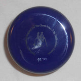 2004 Staffordshire Enamels Round Bombe Trinket Box Exclusively for the Queen Mary 2 Luxury Ocean Liner Made in England