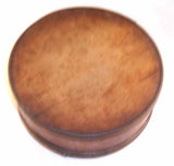 Great Antique Spice Set 8 Wood Canisters Housed in Large Matching Bentwood Box