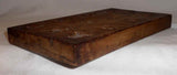 Antique Carved Hardwood Springerle or Cookie Print Mold Twelve-Scene