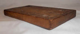 Antique Carved Hardwood Springerle or Cookie Print Mold Twelve-Scene
