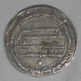 Islamic Coin Madinat al-Salam Baghdad Iraq Abbasid Silver Dirham Al-Mahdi 161 AH