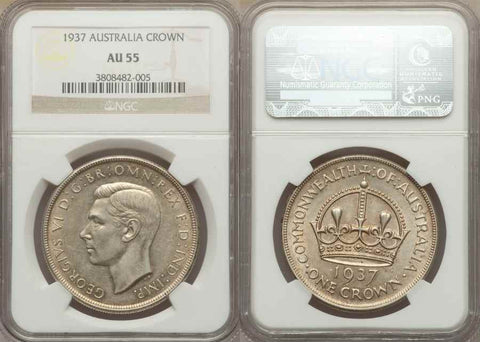 Australia 1937 Crown