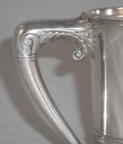 Antique Hallmarked Gorham Heavy Sterling Cup Decorated Base & Applied Handle