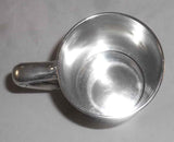 Antique Hallmarked Gorham Heavy Sterling Cup Decorated Base & Applied Handle