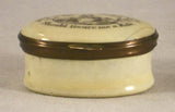 Antique Battersea Enameled Moto Patch Box Staffordshire England A Trifle Like This Should Secure Me a Kiss