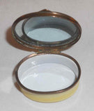 Antique Battersea Enameled Moto Patch Box Staffordshire England A Trifle Like This Should Secure Me a Kiss
