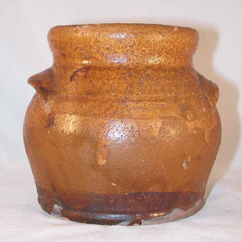 Redware Bean Pot