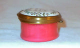 Bilston Battersea Enamels Motto Box "Long may you live and be Happy" England
