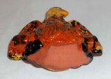 2000 Glazed Redware Patriotic Spread Wing Eagle Canons Shield Lester Breininger