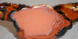 2000 Glazed Redware Patriotic Spread Wing Eagle Canons Shield Lester Breininger