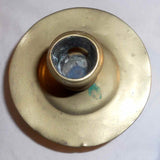 Antique ca. 17th Century Brass Capstan Candlestick Holder North West Europe