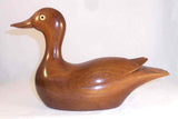 1978 Carved Wood Decorative Duck Decoy By Earl Cheney - Newport Vermont