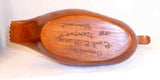 1978 Carved Wood Decorative Duck Decoy By Earl Cheney - Newport Vermont