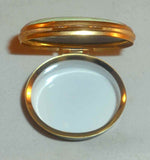 Beautiful Crummles & Co. England Enameled Oval Box Colorful Williamsburg Inn