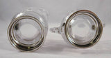 Glass Creamer and Sugar