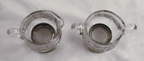 Glass Creamer and Sugar