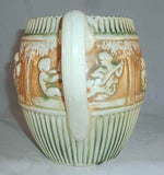 Beautiful Circa 1915 Roseville Pottery Donatello Pattern Six Inch Large Pitcher