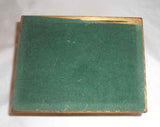 Dresser Box Ormolu Edges Velvet Interior Miniature Vatican St. Peter Basilica