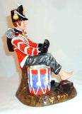 English Royal Doulton Bone China Figurine British Soldier Drummer Boy NH2679
