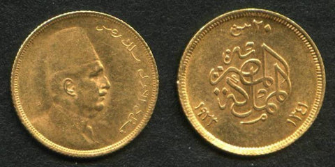 Egyppt 20 Gold Piastres