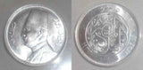 Lustrous 1933 Silver Egyptian Coin 5 Piastres King Fuad I Facing Left ANACS AU58