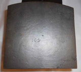 Vintage Cast Iron Bookends End of The Trail Indian Warrior W/ Spear on Horseback