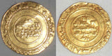 Nice 1044 Islamic Coin Cairo Egypt Fatimid Al-Mustansir Gold Dinar 435 AH VF+