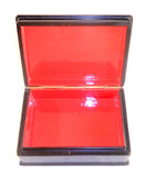1986 Fedoskino Signed Hand Painted Russian Lacquer Box Dancing In Village Square