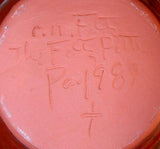 Foltz Redware Bowl