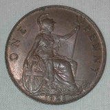 1921 Great Britain Penny