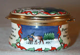 Halcyon Enameled Box