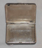 Antique Silver Pill Box Nice Scroll Design with Flowers Marked 31 Italy 800