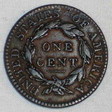 1818 Coronet Head Liberty Head Facing Left Large Cent Nicely Toned Very Fine