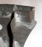 Antique Tin Pennsylvania Large Flat-Back Cookie Cutter Of Standing Horse Tail Up