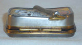 Limoges France Hand Painted Trinket Box Parry Vieille Sardine Can Being Opened