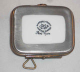 Limoges France Hand Painted Trinket Box Parry Vieille Sardine Can Being Opened
