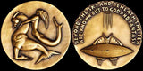 1967 Medal Society Of Medalists 75th Issue Beyond Sky Beneath Sea Herring Coe Sc