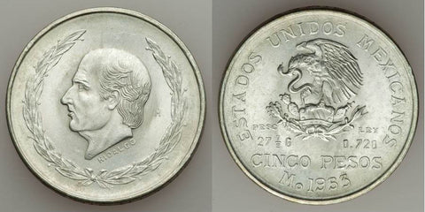 Mexico 5 Pesos